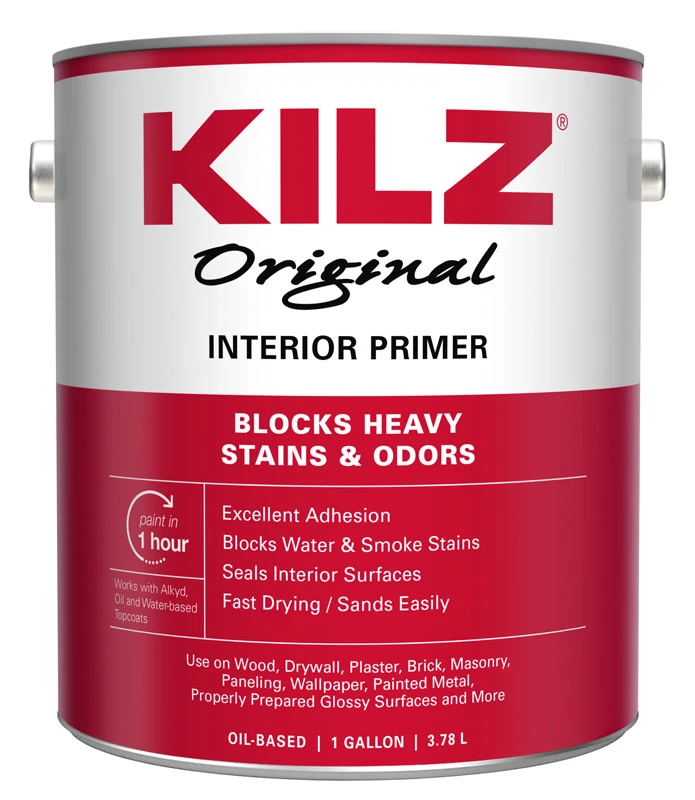 Primer, Sealer & Stain Blocker, Interior, Oil-Base, 1-Gallon