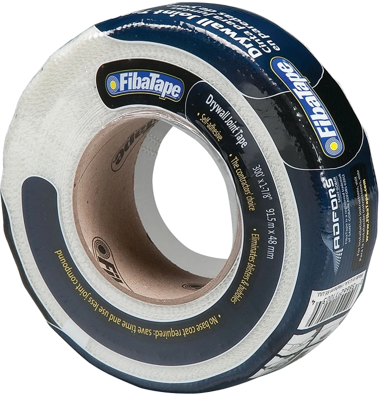 FibaTape Fiberglass Mesh Joint Tape, White, 1- 7/8-Inch x 150-Ft.