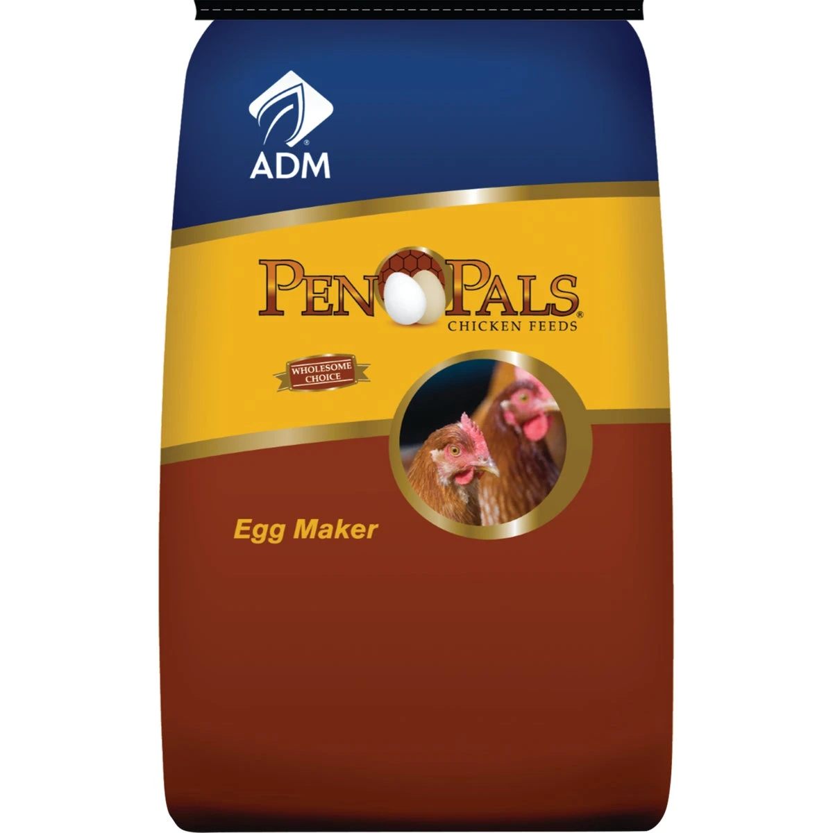 Pen Pals Chicken Feed, Egg Maker, Non-Medicated, Pellet, 50-Lbs.