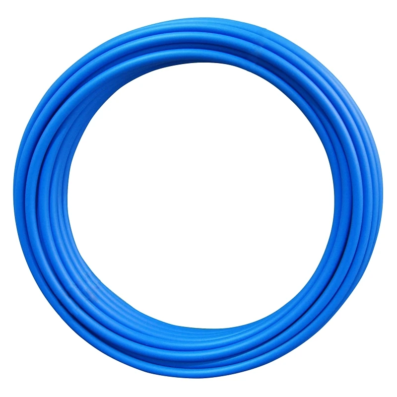 PEX Coil Pipe, Blue, 1/2 In. Copper Tube Size x 300 Ft.