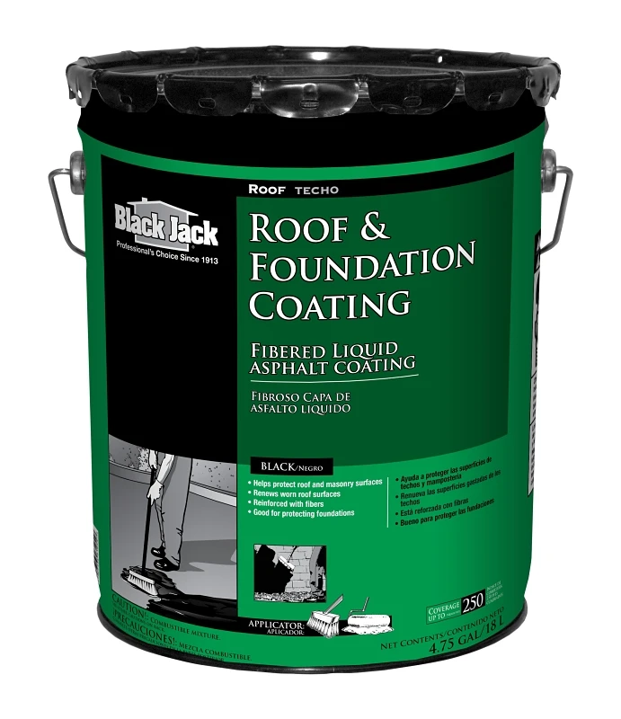 Fibered Roof Coating, 4.75-Gallons