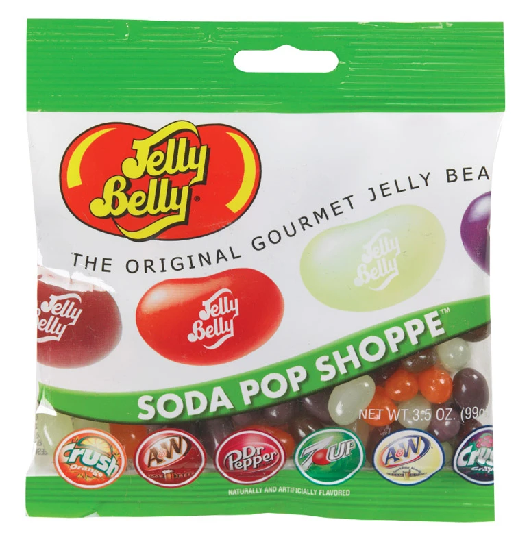 Gourmet Jelly Beans, Soda Pop Shoppe, Grab & Go Bag, 3.5-oz.