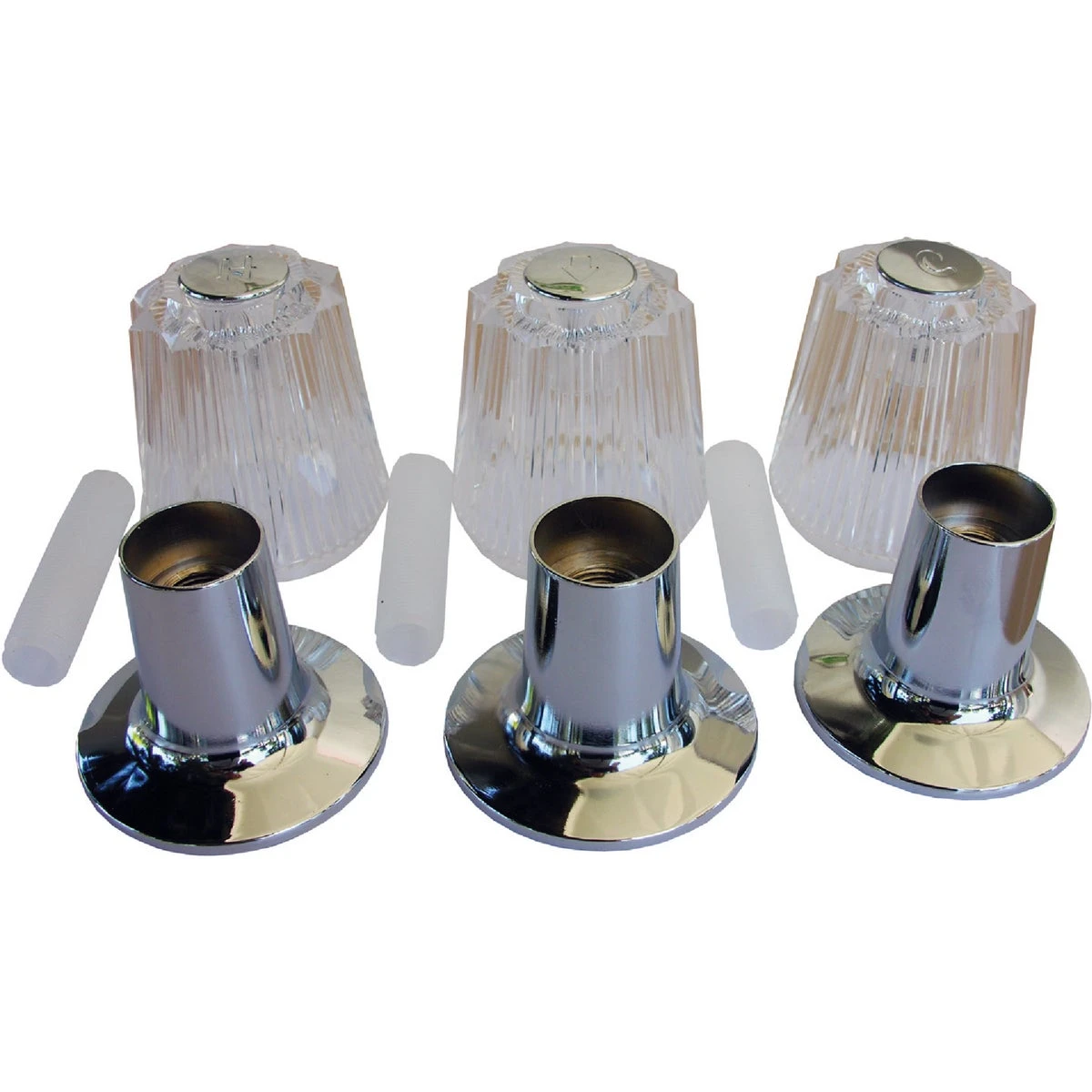 Price Pfister Windsor Three-Valve Tub & Shower Trim Set
