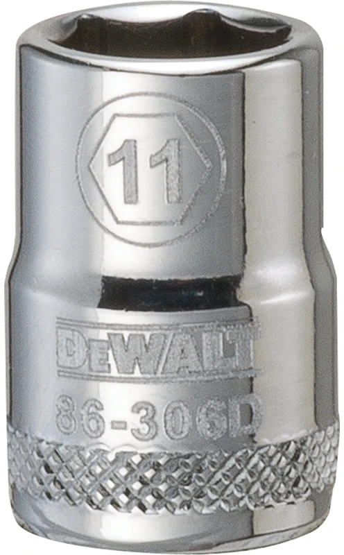 Metric Shallow Socket, 6-Point, 3/8 In. Drive, 11mm