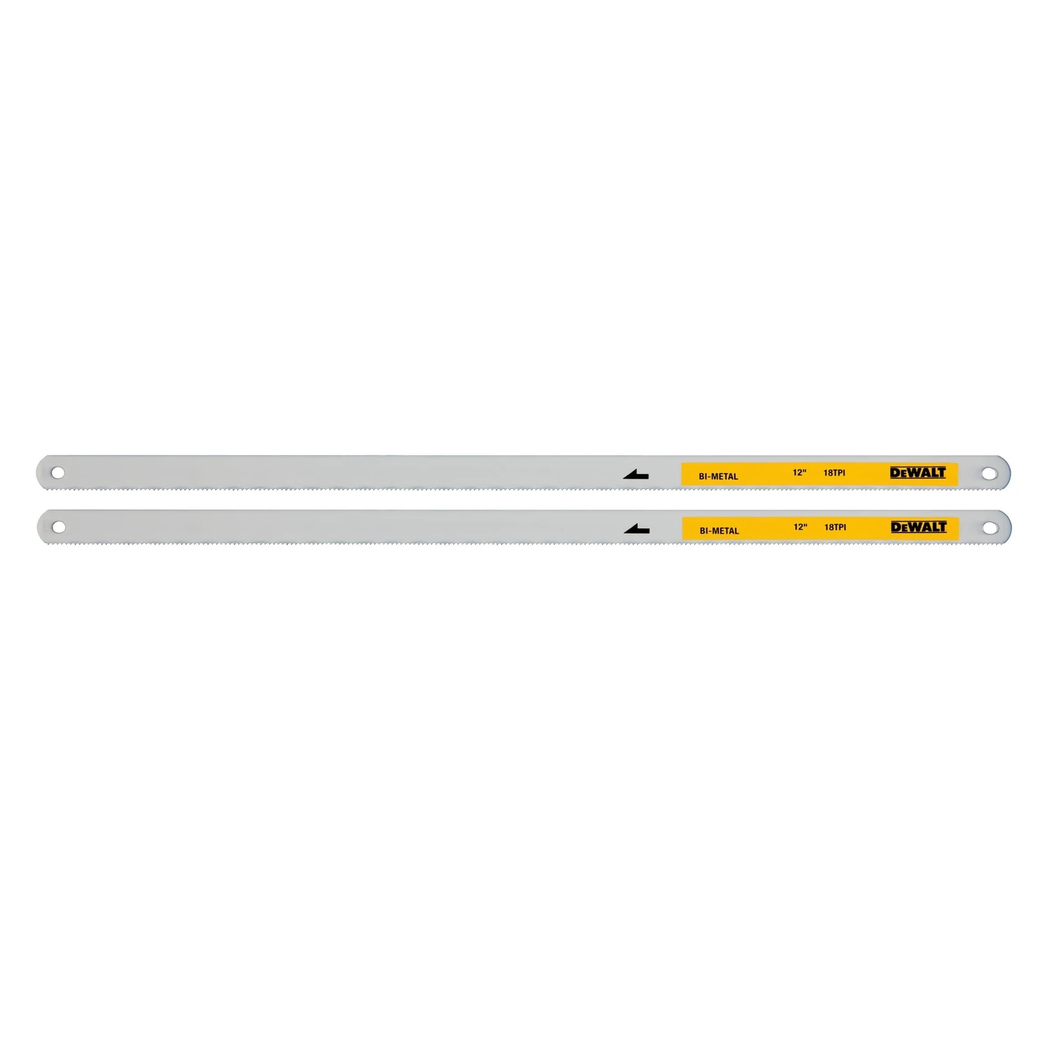 Hack Saw Blades, 12 In. x 18 TPI, 2-Pk.