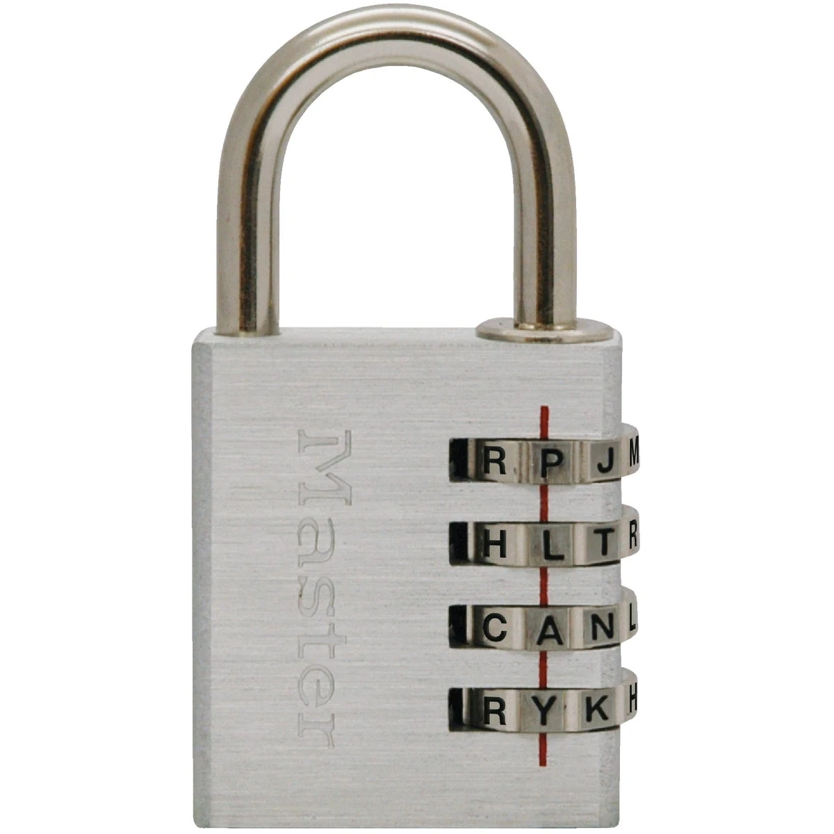 Aluminum Alpha Luggage Lock