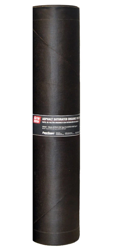 Asphalt Roofing Felt, #30, 36 In. x 72 Ft. Roll