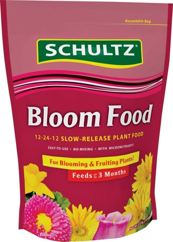 Bloom Plus Slow-Release Plant Food, 12-24-12 Formula, 3.5 Lbs.