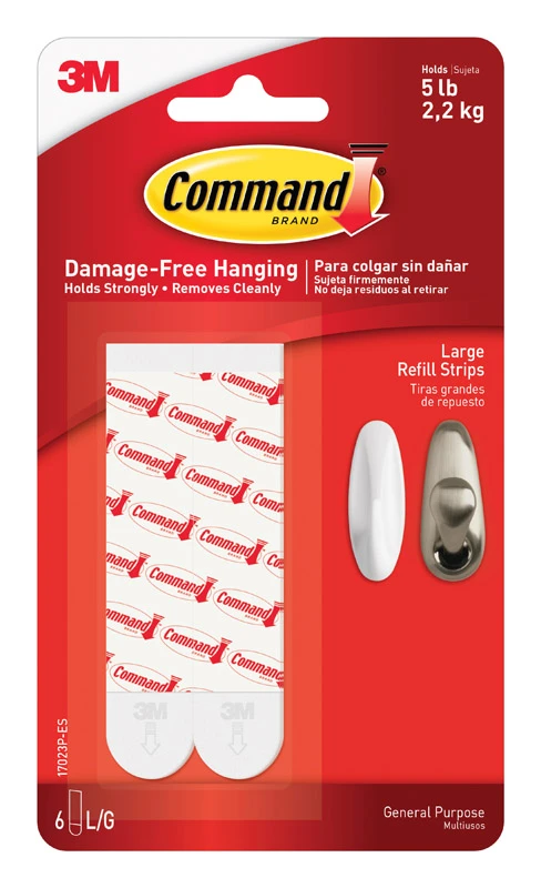 Large Foam Replacement Strips, 8 Strips