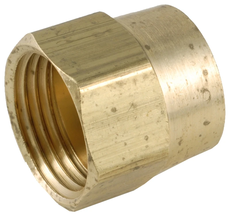 Pipe Fitting, Adapter, Lead-Free Brass, 3/4 In. FGH x 3/4 In. FIP