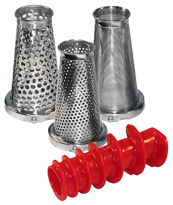Manual Food Strainer & Sauce Maker Accessory Kit, 4-Pc.