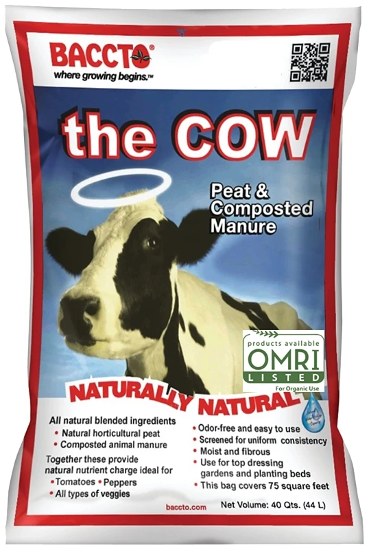 The Cow Organic Compost and Manure, 40-Qt.