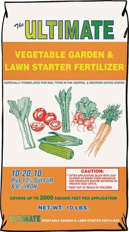 Vegetable Garden & Lawn Starter Fertilizer 10-20-10, 10 Lbs.