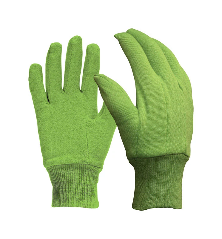 Garden Gloves, Cotton Jersey, Women's Medium