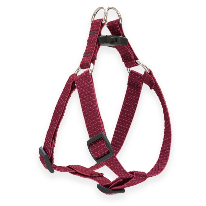 Eco Step-In Dog Harness, Non-Restrictive, Berry, 3/4 x 20 to 30-In.