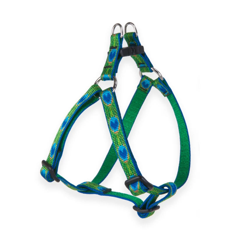 Step-In Dog Harness, Non-Restrictive, Tail Feather, 1/2 x 12 to 18-In.