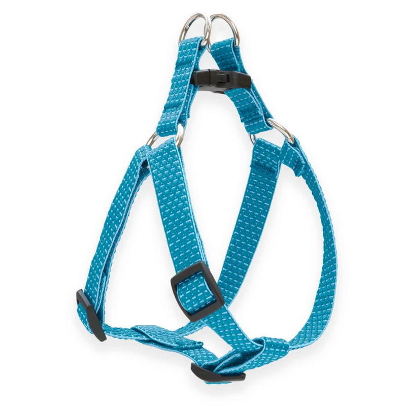 Eco Step-In Dog Harness, Non-Restrictive, Tropical Sea, 3/4 x 20 to 30-In.