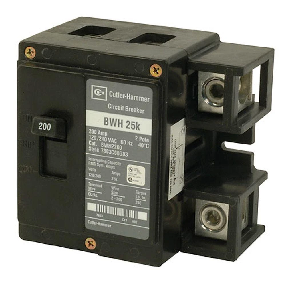 Replacement Circuit Breaker, 200-Amp
