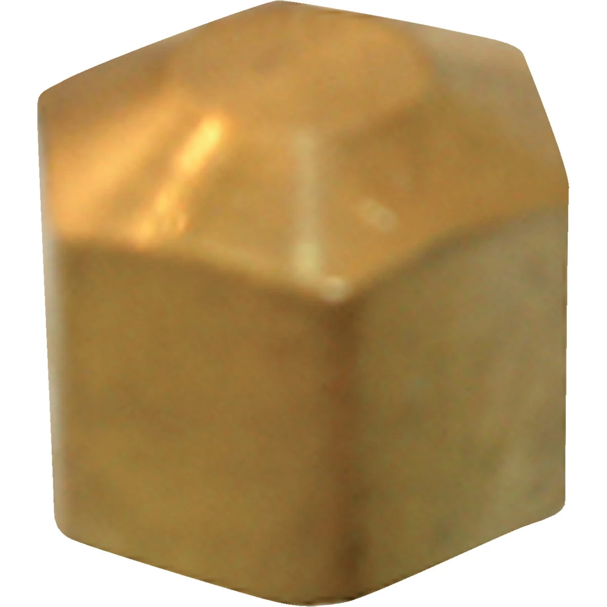 Cap, Brass, Compression, 3/8 In.