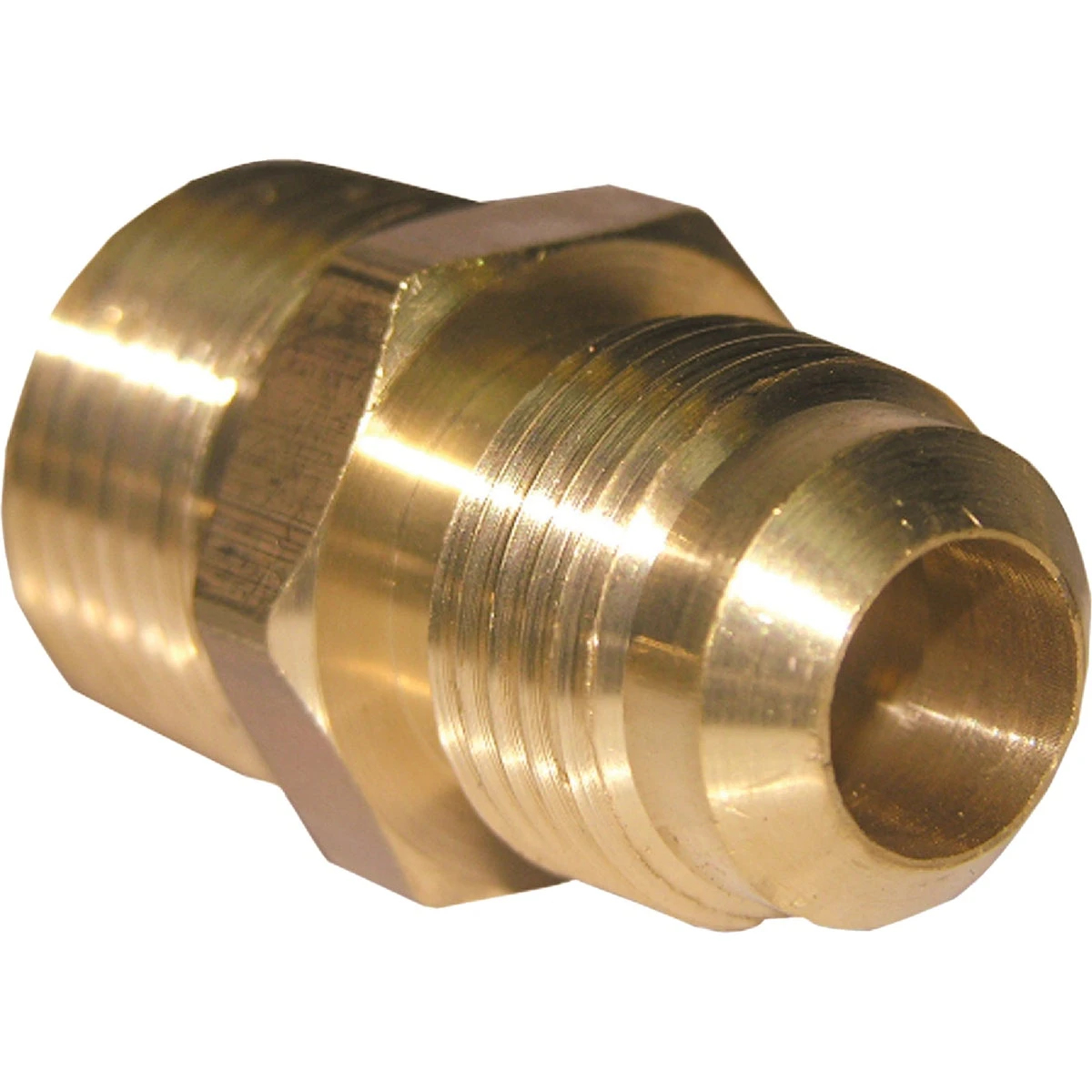 Brass Adapter, 1/2 Flare x 1/2 In. MPT