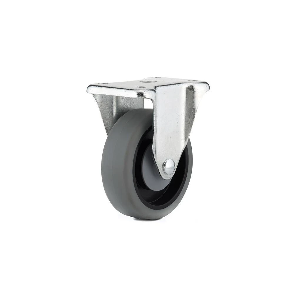 4 In. Thermoplastic Rigid Plate Caster