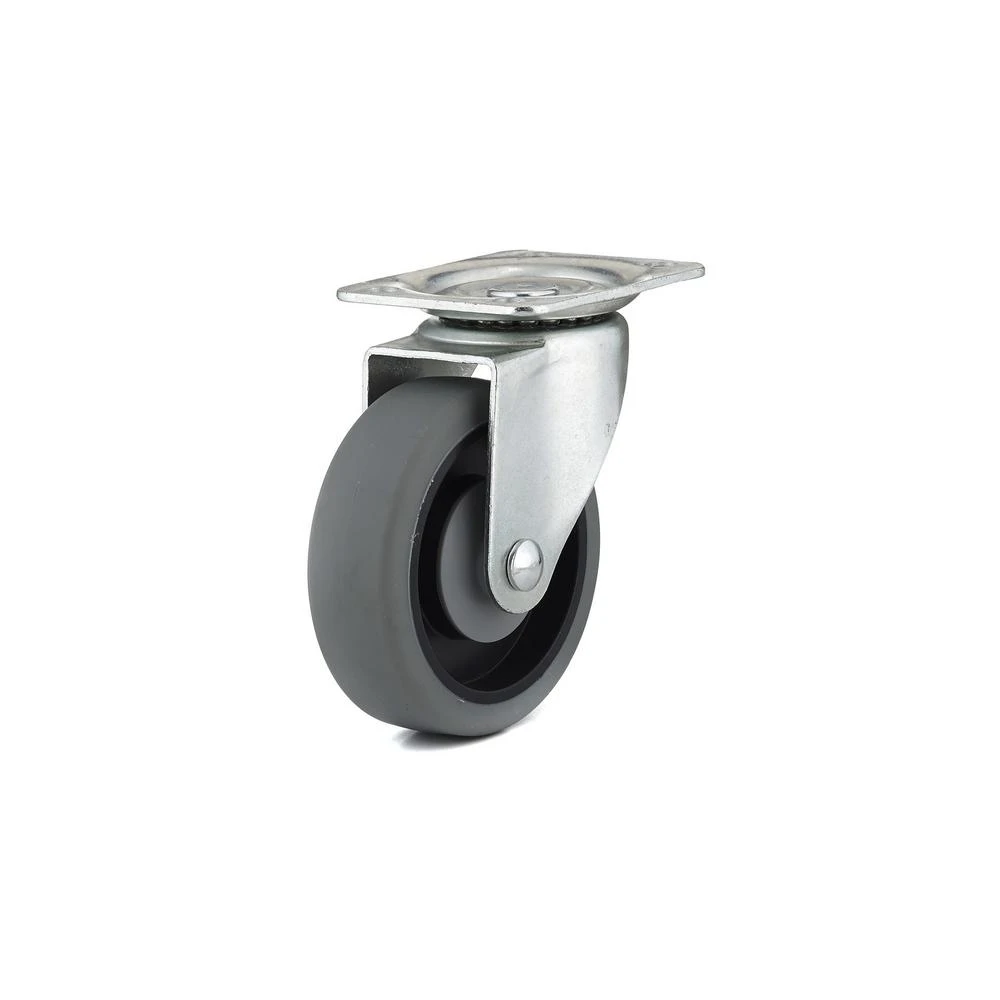 4 In. Thermoplastic Swivel Plate Caster