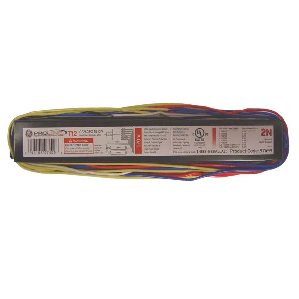 Fluorescent Light Ballast, 2-Lamp