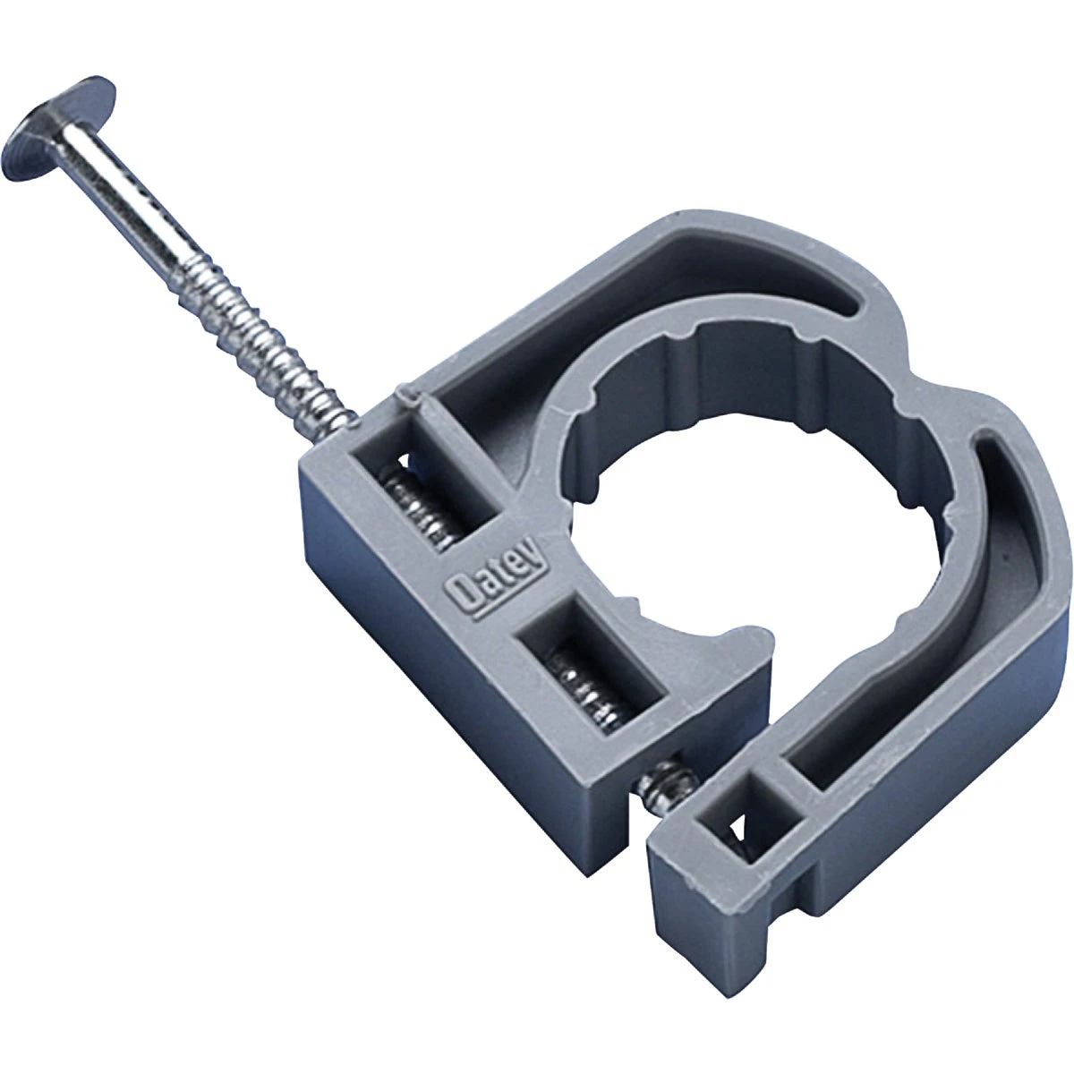 Pipe Hanger Full Clamps, Plastic, 1/2 In., 12-Pk.