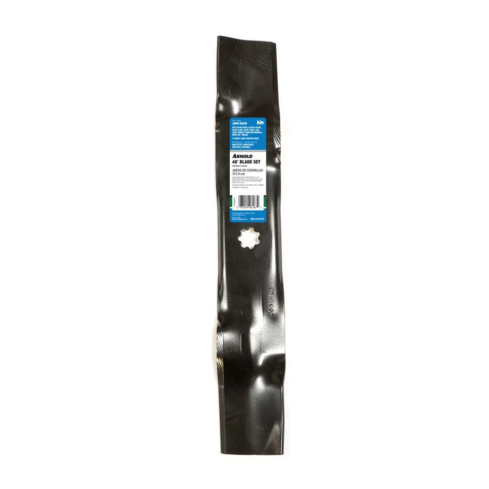 Riding Mower Blade Set, 48-In., 3-Pc.