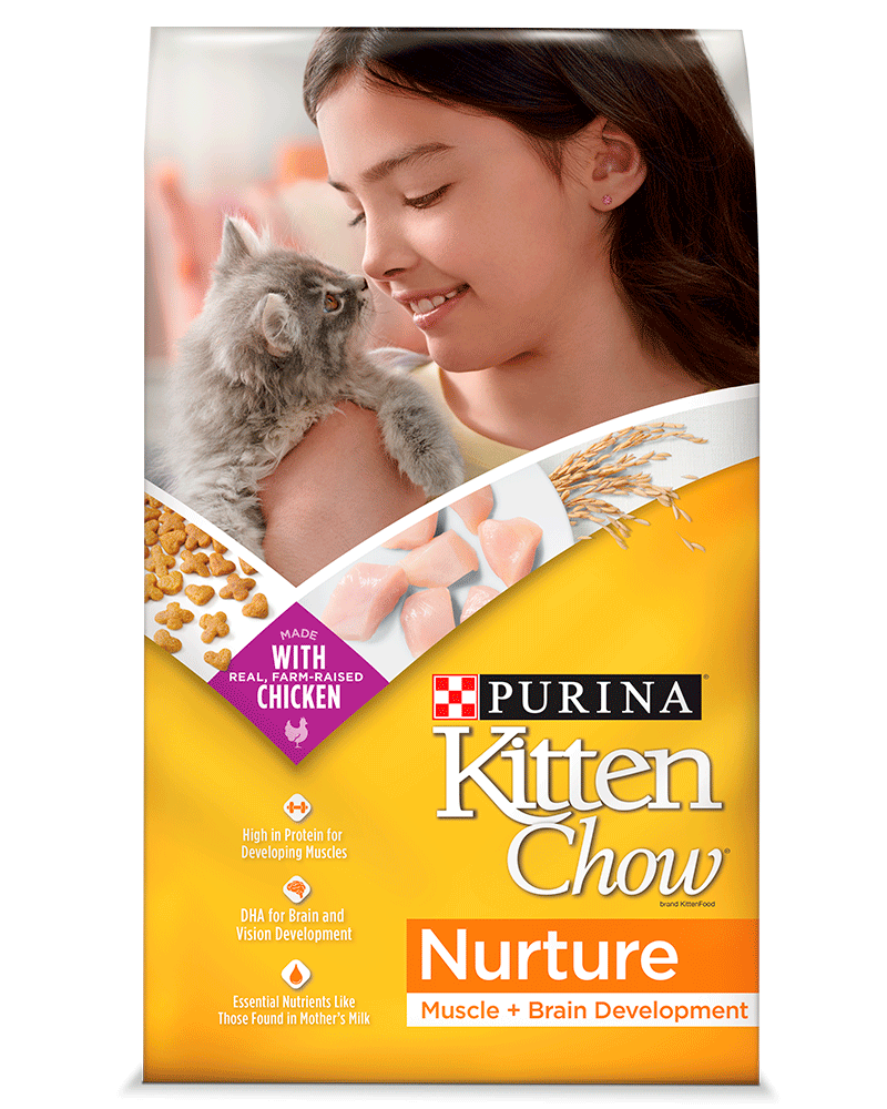 Dry Cat Food, Nurturing Formula, 3.5 Lbs. Bag