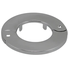 1.5-in Metal Floor And Ceiling Plate, Chrome Plated, Hinge Style