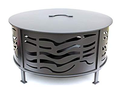 Fire Pit, Wood-Burning, Steel, 30-In.