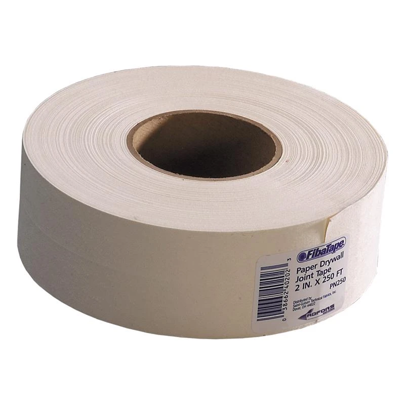 Paper Drywall Tape, White, 2-1/16 In. x 250 Ft.