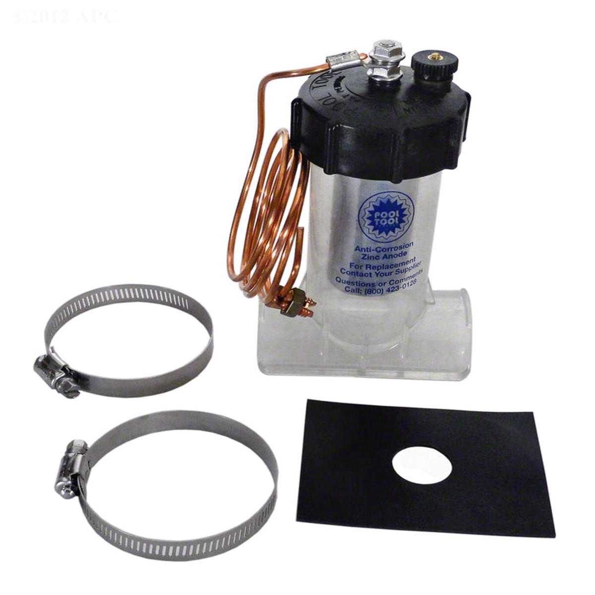 Anti-Electrolysis Inline 1.5 Inch Zinc Anode Retrofit