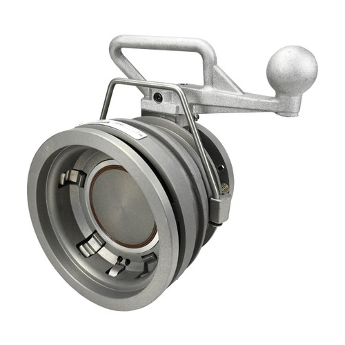 Dixon 5500G 4 in. Aluminum API Rack Coupler w/ FKM-GFLT (FKM) Seal & Aluminum Handle