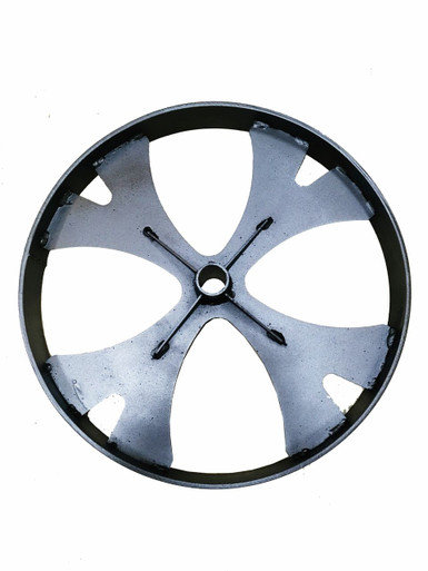 20" Steel Wheel, 6 Steel Pokes, 3/4" Plain Bearing, 200lb Load capacity SC-13