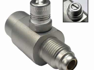 Adjustable Gas Flow Jet 1/4-19 BSPP F x 1/4-19 BSPP M GFJ-ADJ-D