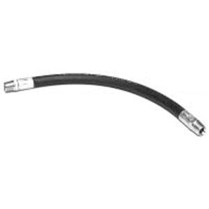 3/8 INCH X 15 INCH 2-WIRE RIGID END HYDRAULIC HOSE ASSEMBLY