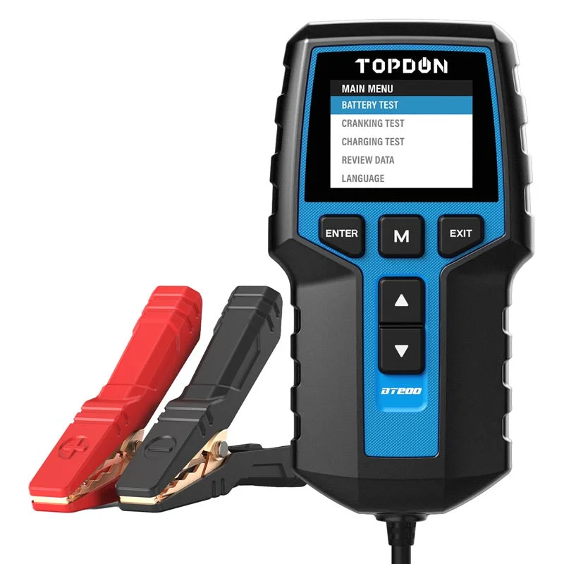 BT200 | 12V Battery & 12V/24V System Tester | TOPDON