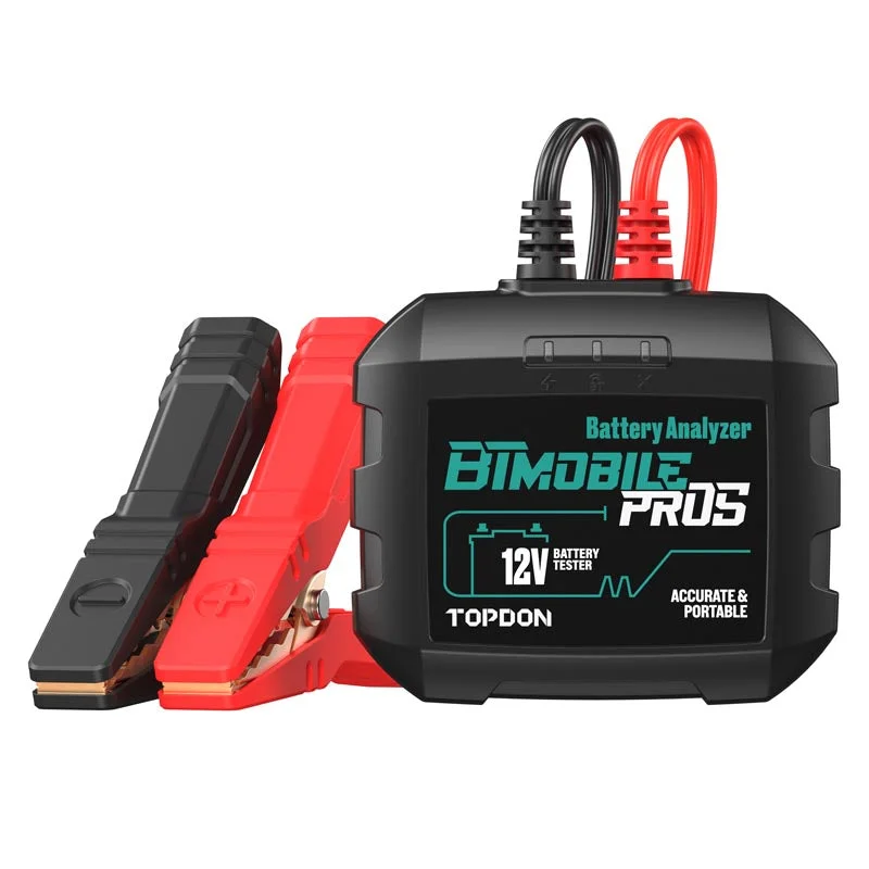 BTMobile ProS | 12V Battery & System Tester Compatible w/Phoenix Line | TOPDON