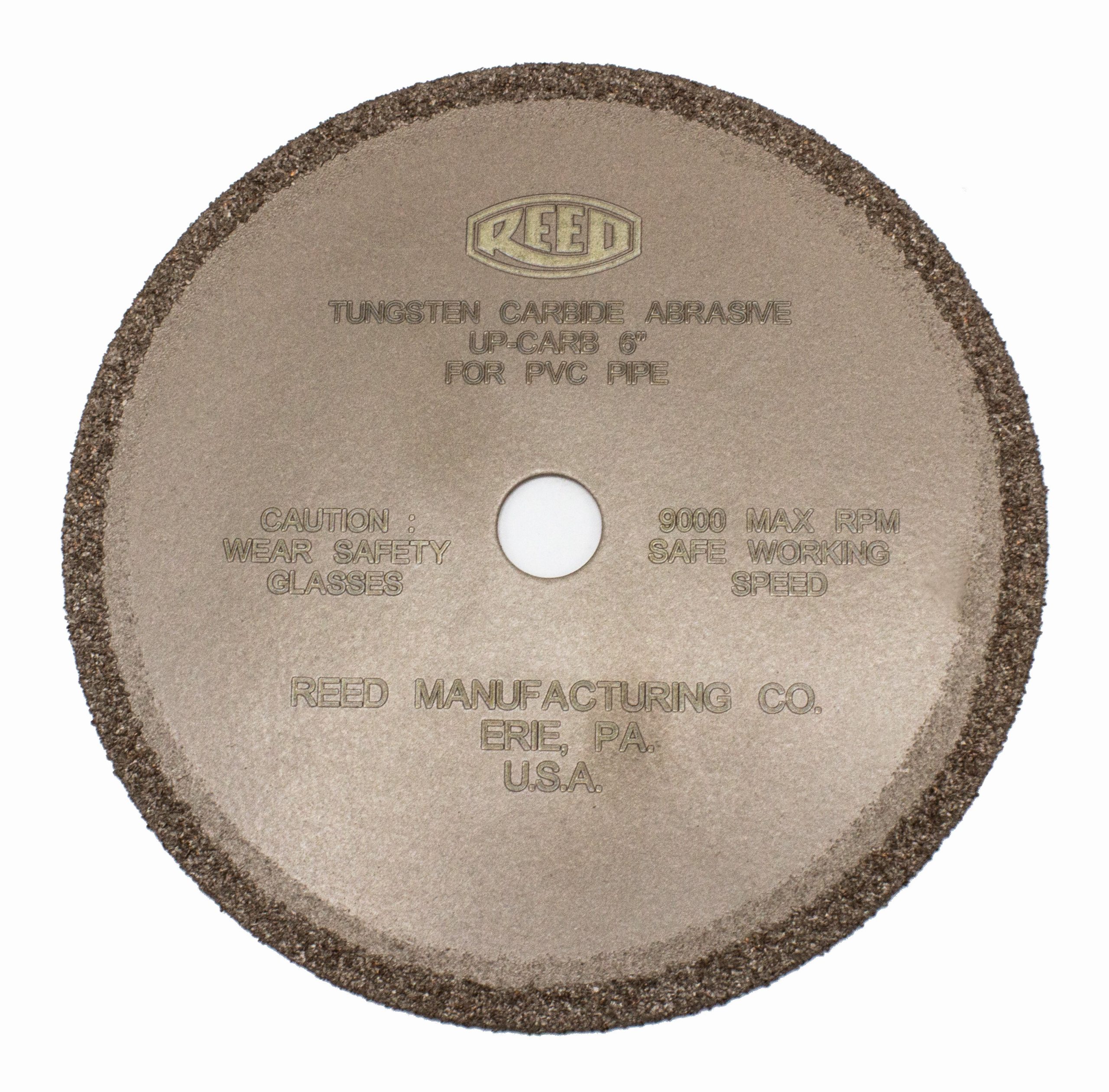 REED UPCARB6 Universal Pipe Cutters Blade for 8-Inch PVC Pipe