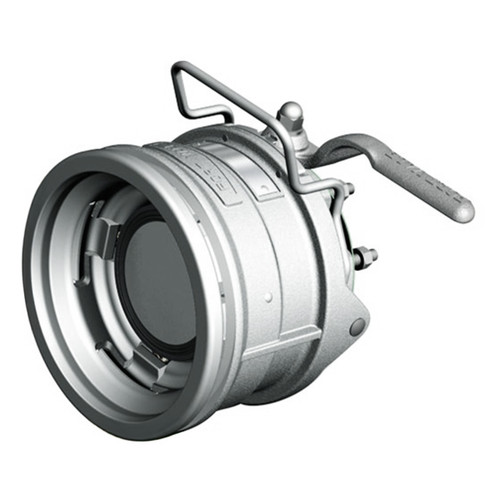 Fort Vale 4 in. API Coupler Safeload Low Temperature Viton Stainless Steel Handle