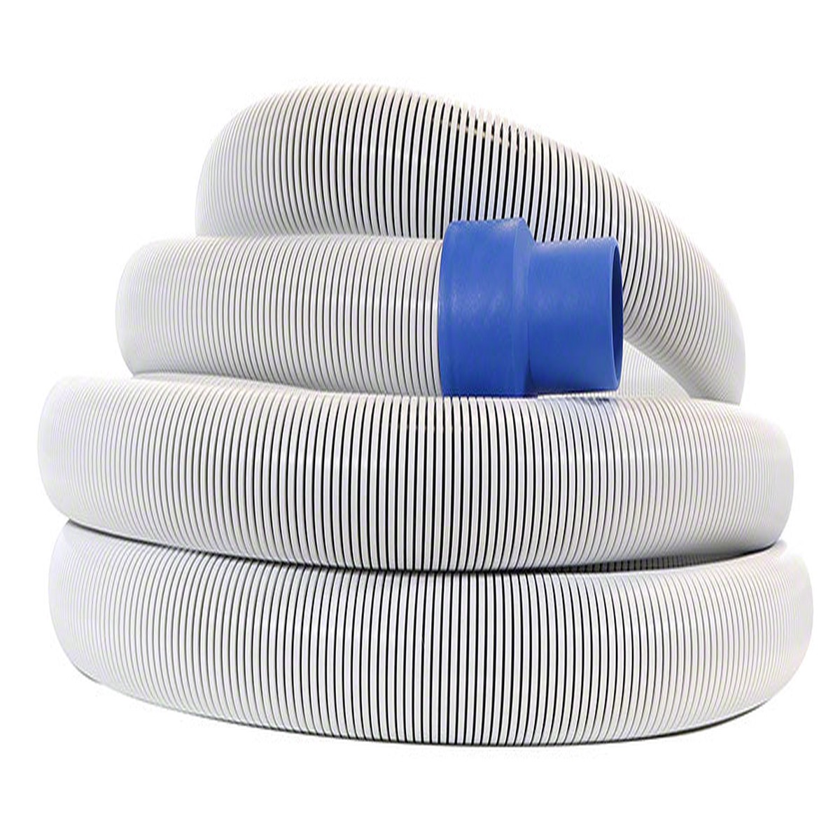 Commercial Pool Vacuum Hose - 2 Inch x 75 Feet with Swivel Cuff
