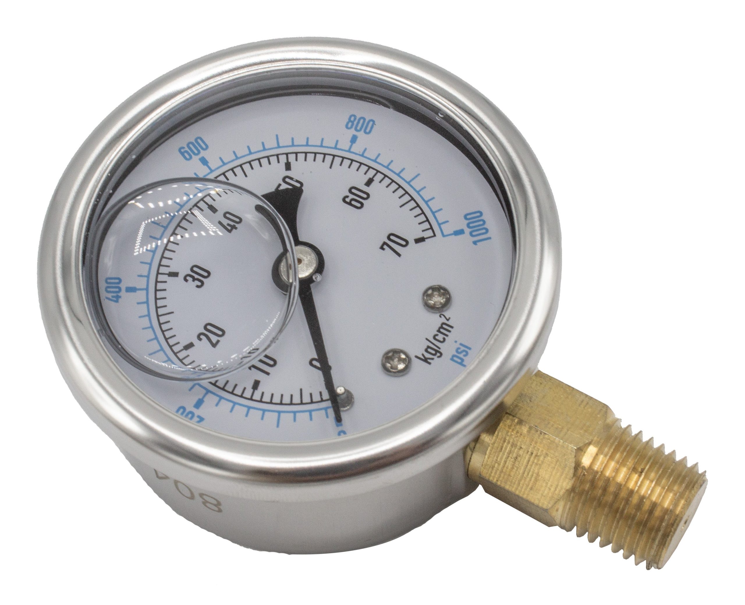REED Ehtp500, Pressure Gauge, Oil Filled