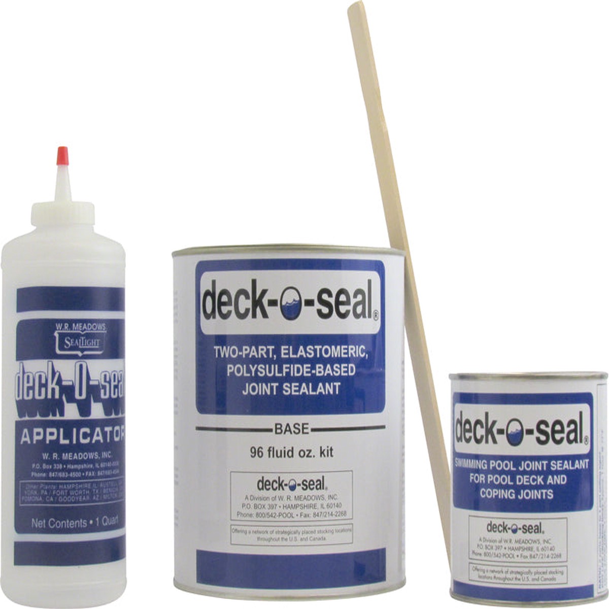 Deck-O-Seal 2-Part Pourable Joint Sealant - 96 Oz. Kit