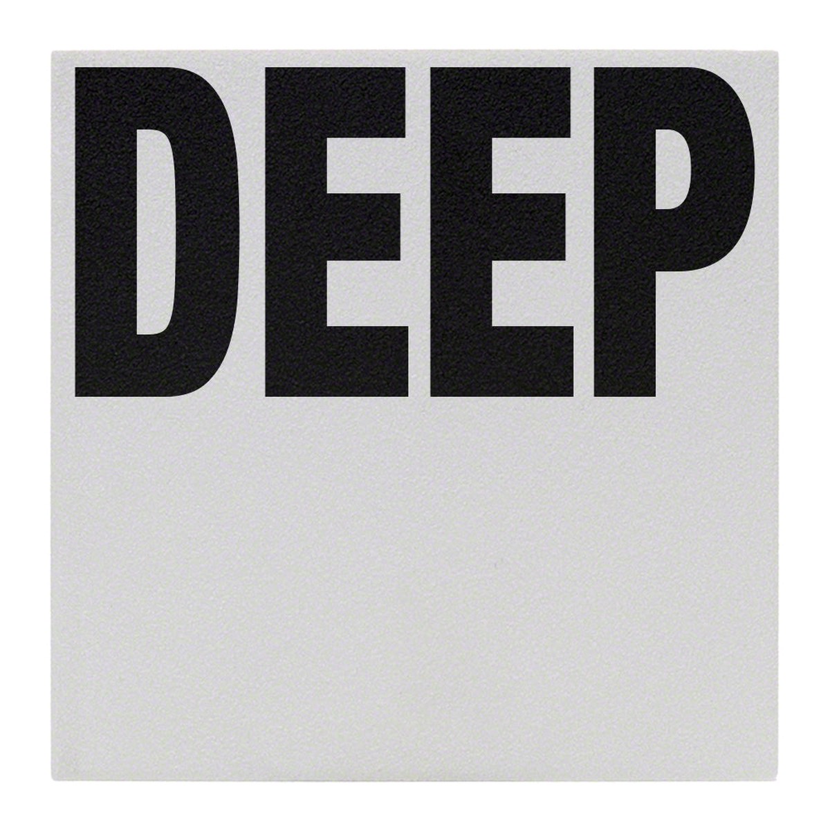 DEEP Message Ceramic Skid Resistant Tile Depth Marker 6 Inch x 6 Inch