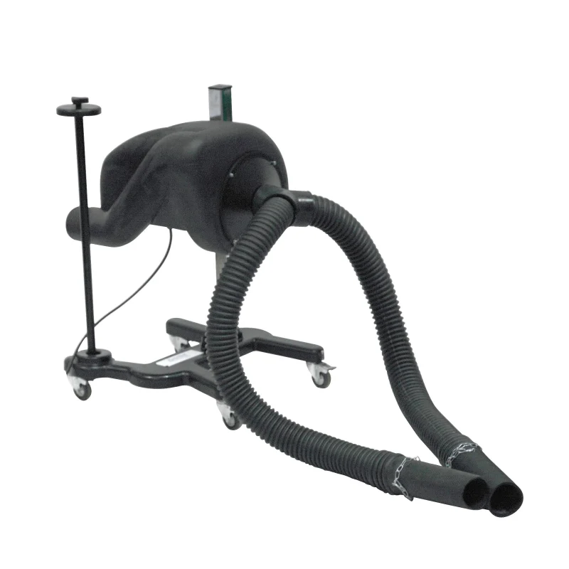 EV-5100 Portable Vehicle Exhaust Extraction System w/ Y Hose Adapter