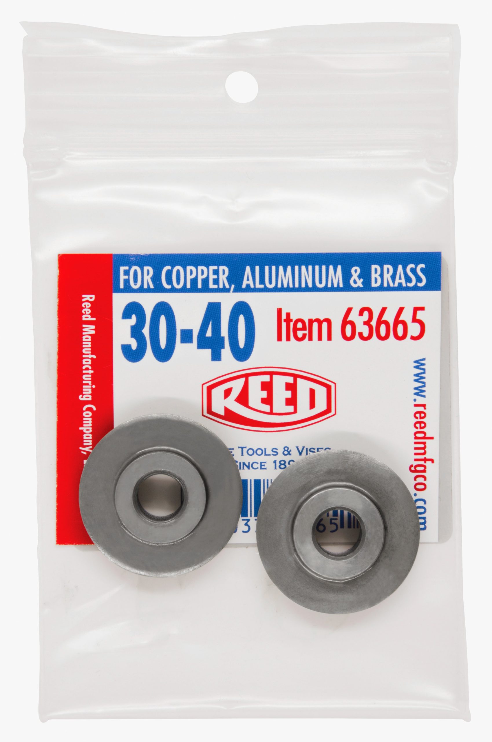 REED 2PK-30-40 Replacement Cutter Wheels, Metal, 2-Pack