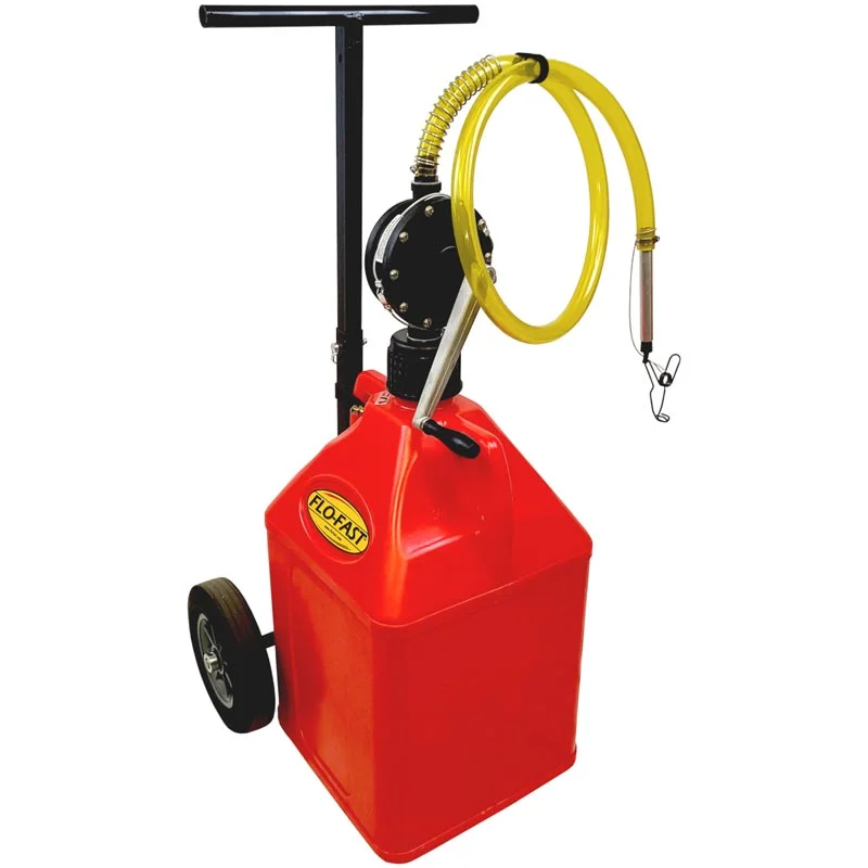 Flo-Fast Pro Compact System, 15 Gallon, 10″ Tires | Red 30150-R