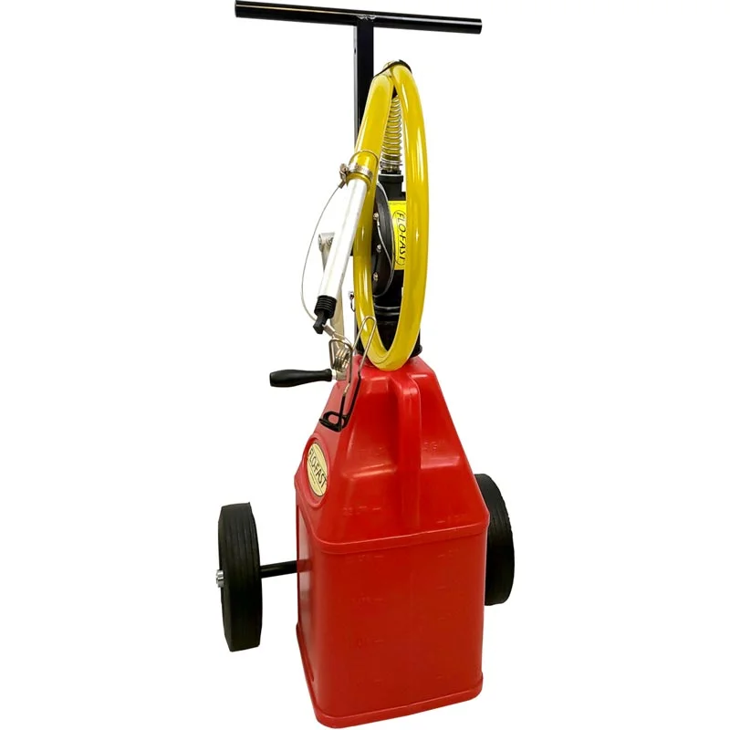 Flo-Fast Pro Compact System, 7.5 Gallon Container, 10″ Tires | Red 30107-R